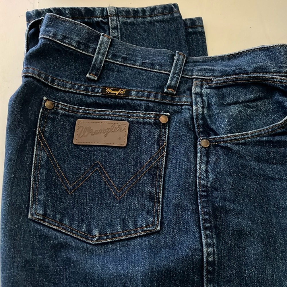Wrangler bootcut jeans 32/32. Used 2X’s